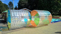 Prix d'usine : Rouleau aquatique gonflable, Cylindre aquatique gonflable pour la marche, Zorb Ball gonflable à vendre