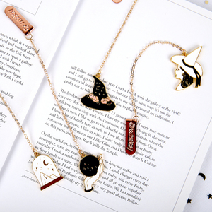 ที่คั่นหนังสือจี้แม่มดเคลือบทองคำขาวลายการ์ตูนสาวน้อยเวทมนตร์ <span class=keywords><strong>Ownday</strong></span> 101507 - Product Image 6