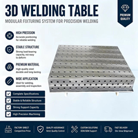 Table de soudage 3D D28 du fournisseur chinois, plateforme de soudage à grille perforée flexible avec tailles personnalisées disponibles