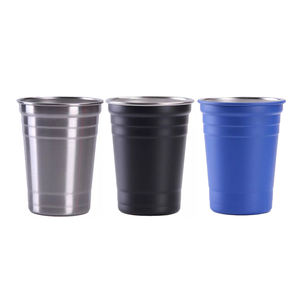 Amazons nueva <span class=keywords><strong>taza</strong></span> de café de viaje de acero inoxidable apilable 304 <span class=keywords><strong>taza</strong></span> de cerveza de Cola personalizable <span class=keywords><strong>para</strong></span> viajes Camping - Product Image 6