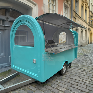 Caravana OEM para Restaurante, Camión de Comida, Carrito de Café, Pizza y Hot Dogs, con Hielera Extraíble en Rumania - Product Image 3
