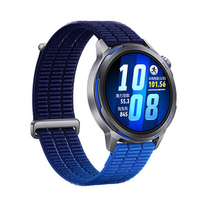 <span class=keywords><strong>Correa</strong></span> Deportiva de Nailon de 22 mm/20 mm para Reloj <span class=keywords><strong>Huawei</strong></span> <span class=keywords><strong>GT</strong></span> 6 <span class=keywords><strong>GT</strong></span> 5 Pro <span class=keywords><strong>GT</strong></span> Runner, Banda Transpirable de Triple Anillo - Product Image 4