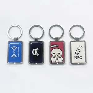 4k RFID Key Fob tag 13.56 MHz Chất lượng cao NFC Tag Keychain RFID cửa kiểm soát truy cập Tag NFC Mifare desfire EV1