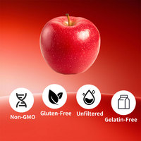 Capsules de vinaigre de cidre de pomme vegan, marque privée OEM ODM, pour la détoxification, la santé intestinale et la gestion du poids, complément alimentaire