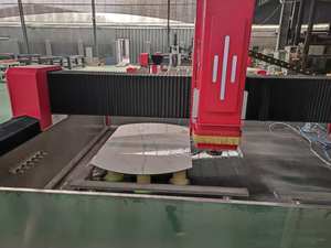 <span class=keywords><strong>Machine</strong></span> CNC automatique HMI ATC pour <span class=keywords><strong>le</strong></span> découpage, <span class=keywords><strong>le</strong></span> meulage des bords et <span class=keywords><strong>le</strong></span> polissage de <span class=keywords><strong>verre</strong></span> et de pierre, puissance du brocheur 11KW, garantie 1 an - Product Image 4