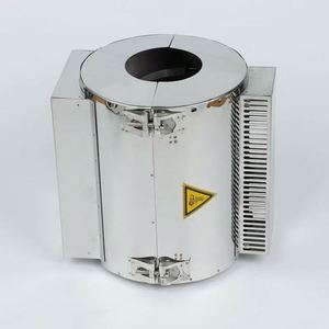 Chauffe-bande céramique à refroidissement par air de diamètre personnalisé pour ligne de production d'extrusion de tuyaux/profils en plastique - Product Image 3