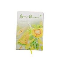Carnet de notes A5 mignon et kawaii, avec logo personnalisé, motif floral, journal de voyage uni, impression personnalisée de carnets et de journaux