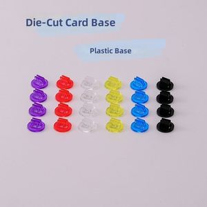 Plastic Toy Accessories Board Game Round 20mm 23mm Small Deck Card Base Competitive Chess and Card Game <b>Puzzle</b> - Product Image 1