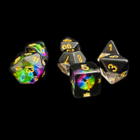 Jeu de dés polyédriques personnalisés à diffusion de fumée pour jeux de société