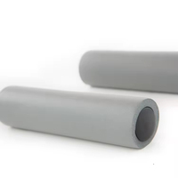 Barres de pompes YX - Supports de pompes robustes en acier chromé avec poignées en mousse confortables et forme en S antidérapante
