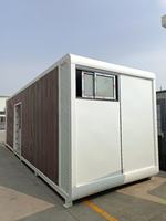 Maison de conteneur Apple de luxe de haute qualité, personnalisable, villa contemporaine en acier léger, cadre en acier isolé thermiquement, bureau