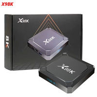 Nouvelle boîte Android X98K, Android 13.0, lecteur multimédia RK3528A, prise en charge du WiFi6, BT5.0, 8K, 100M LAN, H.265 HEVC HDR10+