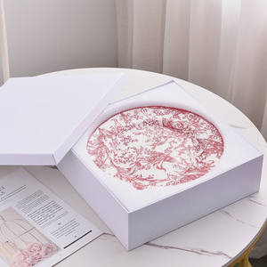 Juego de Platos de Porcelana China con Diseño Floral de 3 Piezas, Estilo Europeo, Venta al Por Mayor - Product Image 5