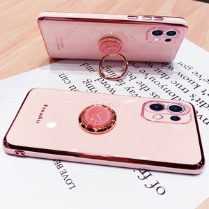 <span class=keywords><strong>Funda</strong></span> de Teléfono con Anillo de Lujo para <span class=keywords><strong>Xiaomi</strong></span> <span class=keywords><strong>Mi</strong></span> <span class=keywords><strong>11</strong></span> <span class=keywords><strong>Lite</strong></span> 5G Mi11 Pro 11lite, Soporte, Silicona Suave, Protectora, Carcasa Trasera - Product Image 5