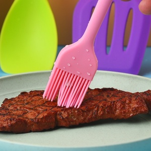Colorful 10-Piece <b>Silicone</b> Kitchenware Set Non-Stick Pot with Environmental Protection Cooking Shovel <b>Tool</b> Utensils - Product Image 4