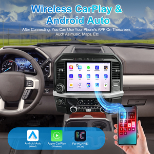 Новый 13,3 "сенсорный экран Мультимедиа Android автомобильное радио для Ford F150 Raptor 2015 2020 Авто головное устройство монитор Carplay навигация - Product Image 3