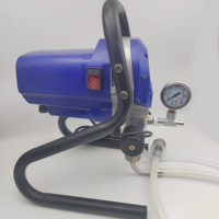 Alat Semprot Cat Airless Listrik Efisiensi Tinggi 3000PSI 850W 220/110V untuk DIY dan Komersial, Mesin Pengecatan Dinding Rumah dan Pagar