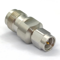Adaptateur coaxial RF haute fréquence S MA/TNCA-JKG 50 Ohm, connecteur à ondes millimétriques 10 MHz-18 GHz avec VSWR 1,15:1 en acier inoxydable