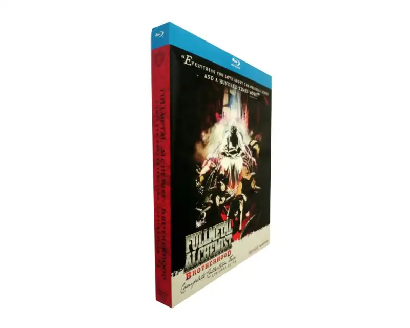 Fullmetal alchemist Brotherhood Episodes 1-64 8 discs Blu ray 8BD US/UK/CA bulk wholesale/ retail air and sea shipping