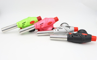 Briquet torche à flamme métallique, briquet torche à jet de flamme, briquet torche en gros, briquet torche portable, accessoires de fumeur en métal bon marché, briquet à gaz