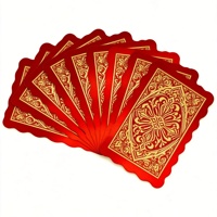 Jeu de cartes créatif, cartes de poker sociales en plastique recyclable et durable, jeu de cartes délicates, accessoires de Mahjong
