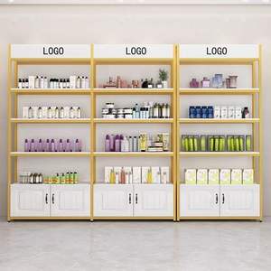 Étagères de vente en gros, étagères d'exposition, étagères multi-niveaux pour l'art des ongles, présentoirs de produits de salon de beauté, armoires pour cosmétiques et soins de la peau - Product Image 1