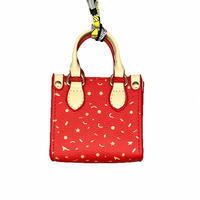 Mini pochette de luxe léger de créateur, motif crocodile gaufré, étui pour écouteurs, porte-monnaie, sac à rouge à lèvres avec porte-clés, mini sac ornemental