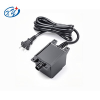 IP68 étanche AC AC alimentation 12VAC 24VAC 50mA 100mA 200mA 500mA 1000mA 2000mA transformateur adaptateur linéaire