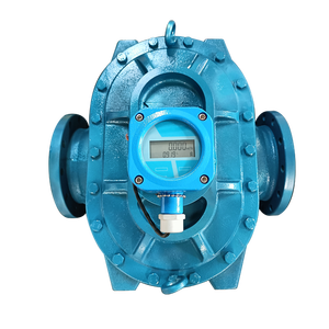 Low <b>Flow</b> High Stainless Steel & Brass Oval Gear <b>Flow</b> <b>Meter</b> for Lubricant and Oil with +/-0.05% Accuracy - Product Image 1