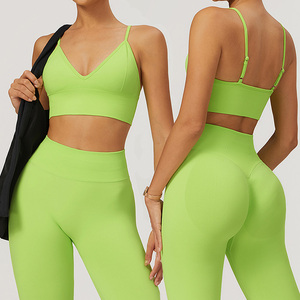 Sport <span class=keywords><strong>Sexy</strong></span> <span class=keywords><strong>Sexy</strong></span> <span class=keywords><strong>Sexy</strong></span> di alta qualità Spandex ragazze reggiseni sportivi per donne atleti - Product Image 5