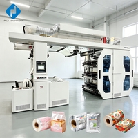 Machine d'impression flexographique à engrenages planétaires à faible coût pour les entreprises en démarrage, impression sur gobelets en papier, sacs, livres, cartons