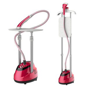 Plancha de vapor vertical 2026 de gran venta con tabla ajustable para ropa, uso doméstico, OEM ODM, 1800W, doble poste - Product Image 2