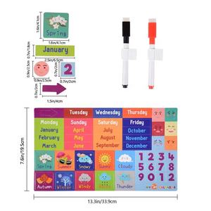 Maghard divertente attività educativa personalizzata magnetico il mio calendario giornaliero Heavy Duty Mganteic Board per la casa e la scuola - Product Image 6