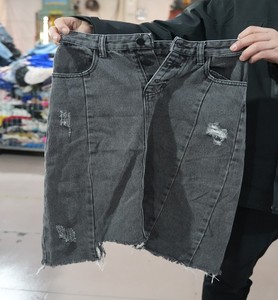 Faldas Vaqueras de Segunda Mano Directo de Fábrica para Mujer, Faldas Vaqueras Vintage para Uso Casual, Estilo Urbano y Venta al Por Mayor - Product Image 6