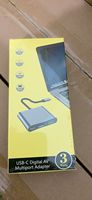 Magelei Venta caliente OEM precio barato USB C a HDMI 4K USB3.0 PD 3 en 1 Hub tipo C 3 en 1 Adaptador para PC portátil soporte PD 100W