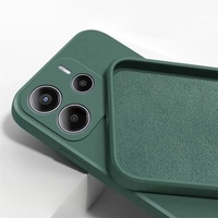 Coque de Téléphone Souple en Silicone Liquide Antichoc pour Xiaomi Redmi Note 14 13 12 11 10 9 8 Pro Pro+ 5G 4G 13R 12R 12S 12T