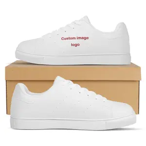 Women's Fashion Sneakers Casual White Tennis Walking Shoes Thick Bottom Canvas Daily Wear Shoes Comfortable Platform Shoes