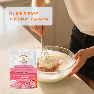 Tùy chỉnh mềm phục vụ kem bột mix-dâu Tây xoài vani Matcha khoai môn sô cô la, Blueberry 8 hương vị có sẵn - Product Image 4