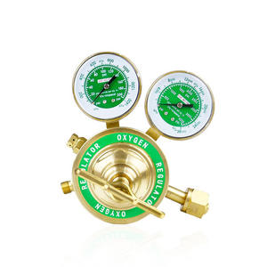 Regulador de Presión Americano de Alta Resistencia, Totalmente de Cobre, 540 para Acetileno, 510 para Oxígeno, con Manómetro para Soldadura y Corte, Comercio Electrónico Transfronterizo - Product Image 4