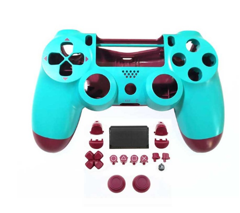 Front Back Hard Plastic Housing Shell Case Button Mod Kit for Dualshock 4 Pro Gen 2 for PS4 Slim Pro Controller JDS 040 JDM-040