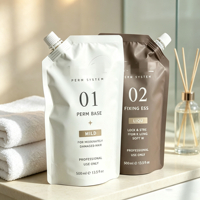 Pochette souple personnalisée avec bec verseur pour shampoing 30ml, 250/500ml – Emballage écologique pour gel douche et savon liquide rechargeable