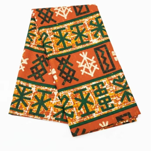 Tela Pagne Premium para Mujer, Estampado Floral Brillante, Tela Tradicional de Algodón Suave y Transpirable para Fiestas Africanas y Vestidos Diarios - Product Image 1