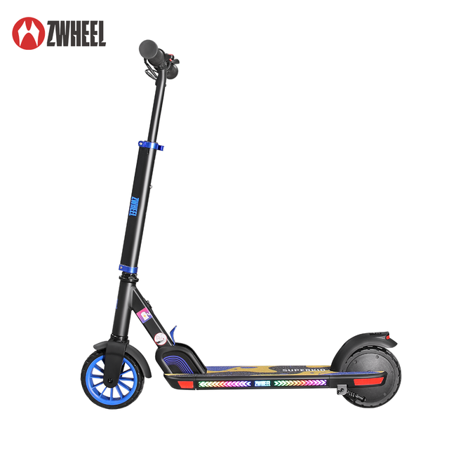New Portable Electric Scooter: 8km Long Range, 19km/h Safe Speed, 50kg Load Capacity – Compact 21.9V 2.6Ah Power for Students.