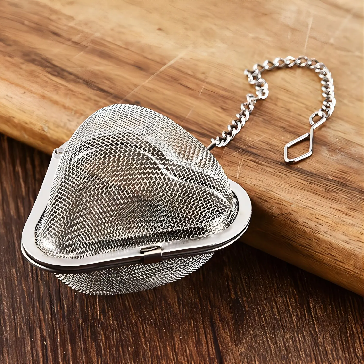 Stainless Steel Fine Mesh Heart Shaped Tea Infuser Premium Tea Steeper Strainer