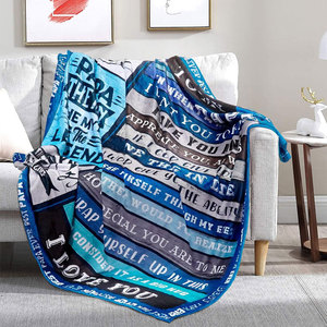 Regali di papà personalizzati a buon mercato per il mio miglior papà morbido biancheria da letto divano coperta regalo di compleanno per il giorno dei padri dal figlio della figlia - Product Image 2