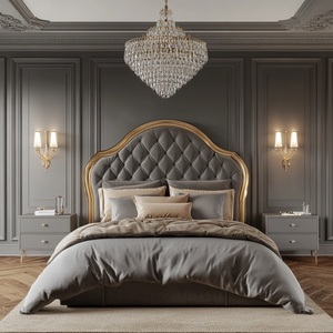 ชุดเฟอร์นิเจอร์ห้องนอนสไตล์ยุโรปเตียงควีนไซส์ชุดห้องนอนขนาดเต็ม - Product Image 5