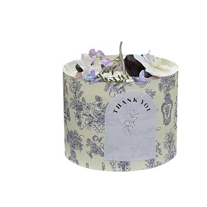 Decoración de Pastel para el Día de la Madre con Miel y Dulzura, Inserto Acrílico con Borde Floral Rosa Simple para Adorno de Pastel - Product Image 5