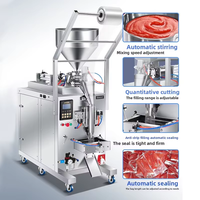 Automatische verpakkingsmachine passievruchtjam aardbeienjam bosbessenjam fruitjam vulling verpakkingsfabriek douane