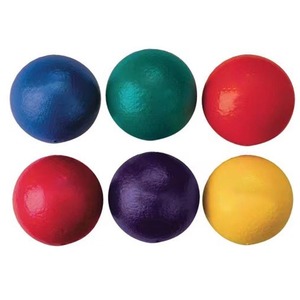 Individuelles Logo 17,8cm Rot Grün Gelb PU-Schaum Quetsch-Dodgeball 7 Zoll Weiches Spielzeug Strandball Rückprall-Wasserspielzeug - Product Image 3