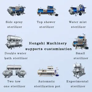 Retort Machine Water Spray Retort/dairy Milk Pasteurization Machine